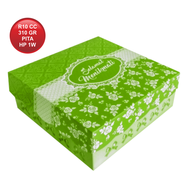 R10 CETAK COATED 310 PITA HIJAU PUPUS 2W